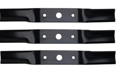 3 blades for Frontier GM1060R/GM3060 60'' grooming finish mower repl 5WP1001513KT