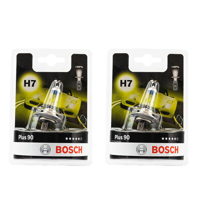 BOSCH Doppelpack Plus 90 H7 12 V 55 W Sockel PX26d