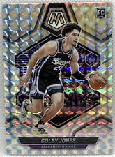 Colby Jones 2023-24 Panini Mosaic Base Mosaic Silver RC Kings #211 (175)