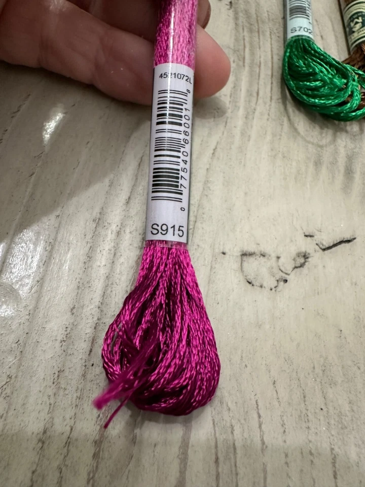 DMC Mouline Satin Embroidery Floss 5 Skeins Multiple Colors - Image 4 of 4