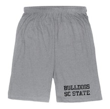 South Carolina State University Bulldogs SCSU College Fleece Distressed Shorts
