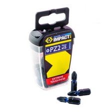 Image of CK Tools T4560 PZ2LD10 Blue Steel Impact Screwdriver Bit 50mm Box of 10