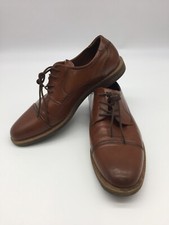Nunn Bush Comfort Gel Mens Brown Lace Up Shoes Size 9M