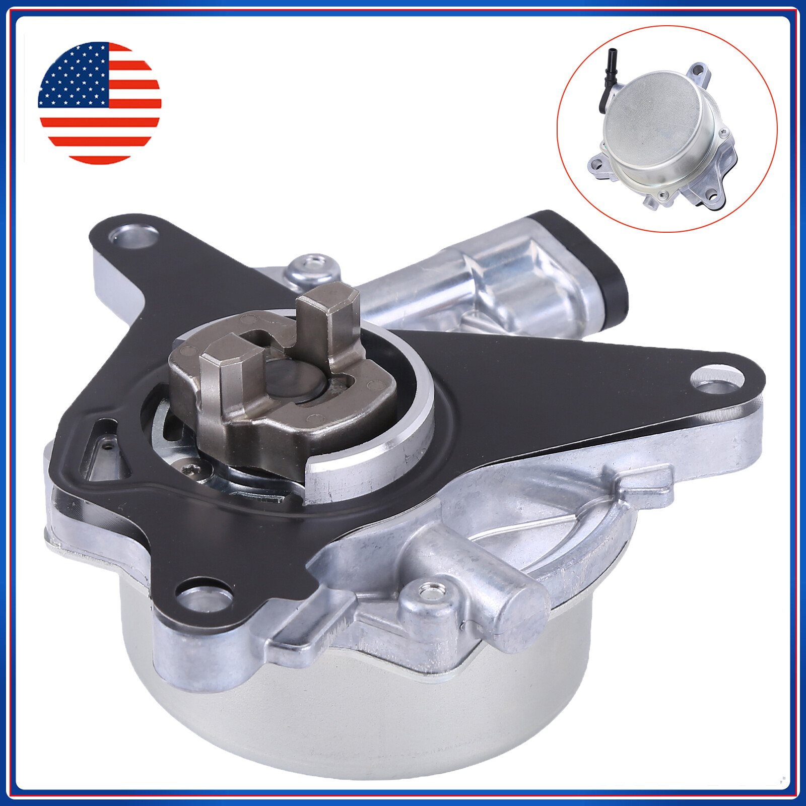 High-Performance 4892641AC Brake Vacuum Pump for Dodge Dart Fiat 500 Jeep Renegade 1.4L Engine