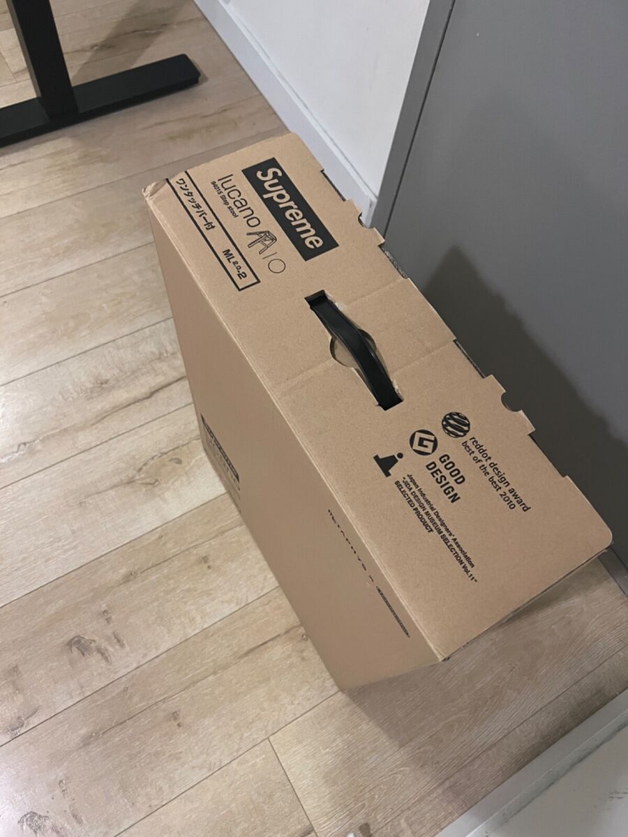 Supreme Lucano Step Ladder Red Box Logo FW18 100% Authentic Supreme Lucano Step Ladder Red Box Logo FW18 100% Authentic