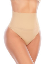 Werena Tummy Control Thong Shapewear for Women Seamless Shaping Thong Panties