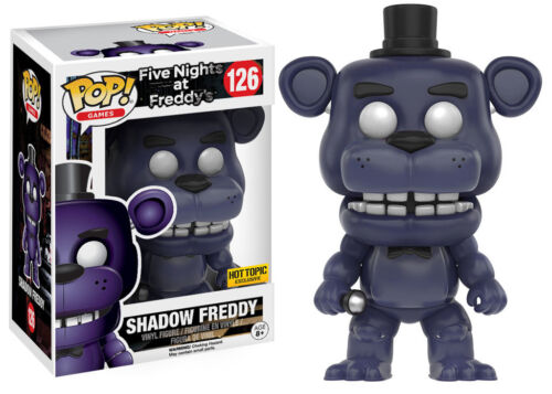 FUNKO POP GAMES FIVE NIGHTS AT FREDDY'S #126 SHADOW FREDDY (HOT TOPIC) VINYL 🌏 - Photo 1 sur 11