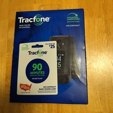 TCL flip 3 Tracfone and 90 days/90 minutes card Unopened