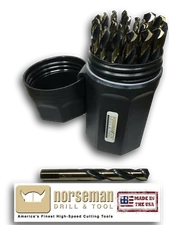 New 29pc Magnum Super Premium Drill Bit Set Mechanics Length USA W/ 3 Flats  