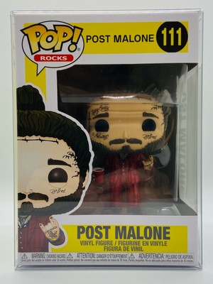 FUNKO POP POST MALONE #111 ROCKS HIP HOP FIGURE MINT CONDITION w/ FREE PROTECTOR 889698391818 | eBay