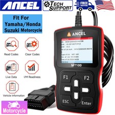OBD2 Diagnostic Tool OBD2 Scanner for Motorcy...