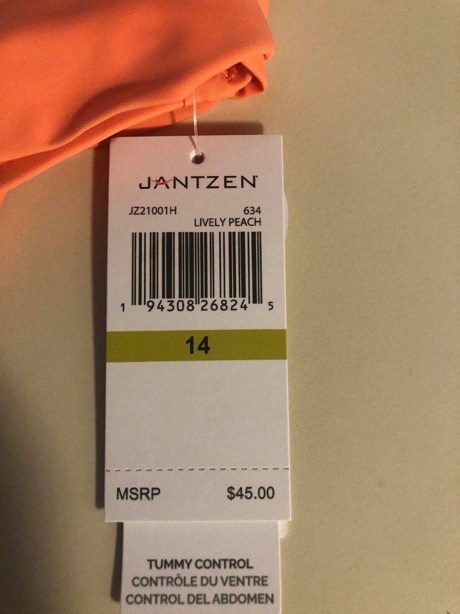 じぇい Jantzen Womens Foldover Hipster Bikini Bottom Peach Size 14 | eBay