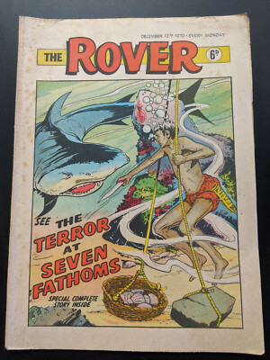 Rover Comic December 12th 1970, Football.