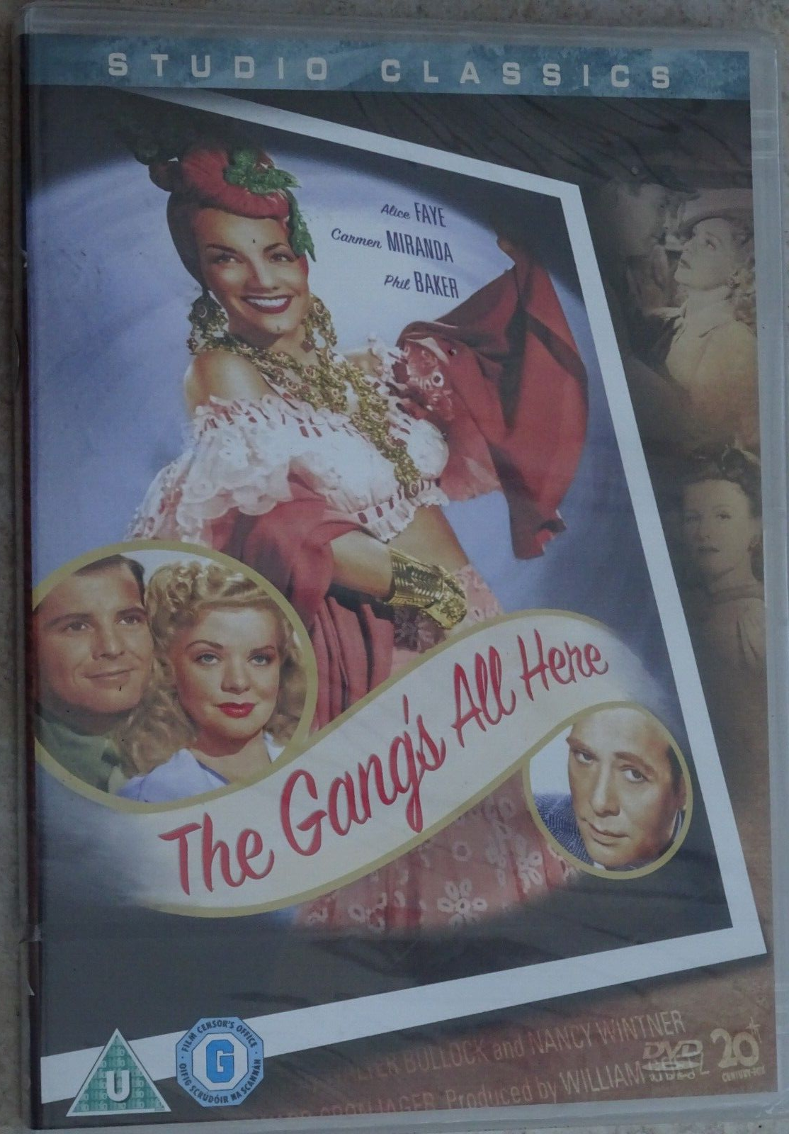 'The Gang's All Here' DVD New Sealed Alice Faye Carmen Miranda