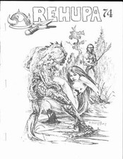 REHUPA - THE ROBERT E. HOWARD APA #74 (1985) Nancy Collins, L Sprague de Camp