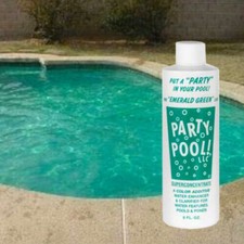 Party Pool Super-Concentrate Pool Dye EMERALD GREEN - Gender Reveal Water Dye