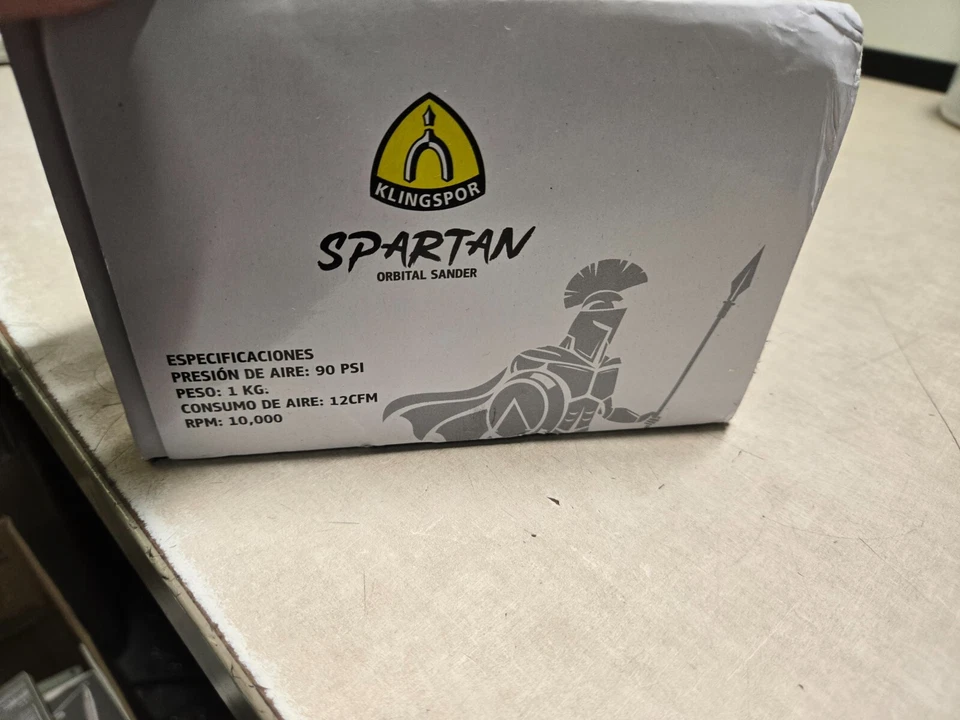 Klingsport Spartan Orbital Sander 6" 3/16 New Open Box - Image 2 of 4