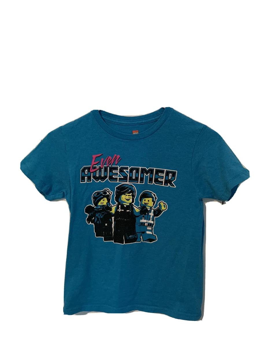 Lego The Lego Movie 2 Girls Boys Blue T Shirt Size M eBay