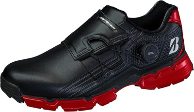 BRIDGESTONE Golf Shoes ZSP-BITER TOUR BOA WIDE Black Red SH2401