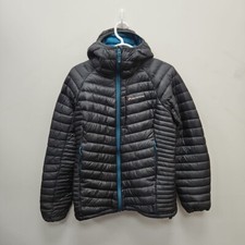 Montane Phoenix Grey Puffer Down Coat Hiking Jacket Hooded Size Women's Uk 12