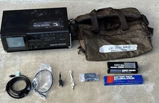 GALAXY 2200 Top Load VHS Cassette Player 5" Monitor + Remote & Battery FOR PARTS