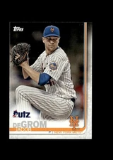 Jacob DeGrom : 2019 Topps Utz MLB Baseball Card #81 : New York Mets