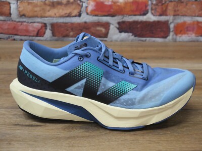 New Balance FuelCell Rebel v4 Mens 11 Blue Teal Running Shoes MFCXCH4 Size 11 WIDE 2E Men main image 4