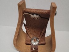 US Made 4" Custom Bell Wooden Stirrup For Saddle