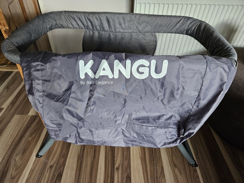 Next To Me Bedside Baby Elegance Kangu Foldable Crib Cot First Bed