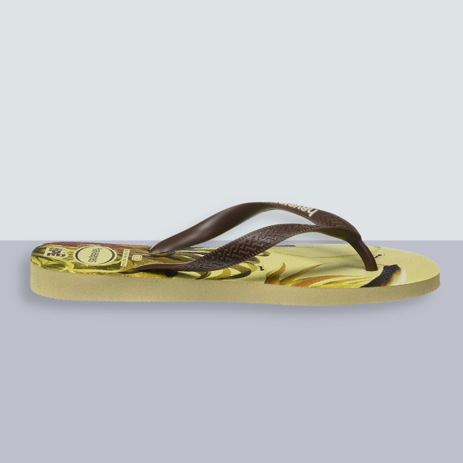 Havaianas IPE, SAND GREY/DARK BROWN, UK 1/2 | eBay