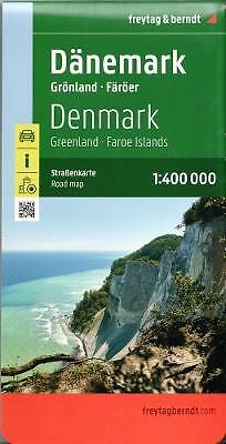 Dänemark, Straßenkarte 1:400.000, Freytag & Berndt