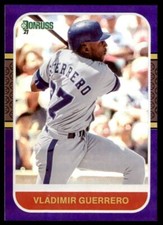 2021 Donruss Purple Vladimir Guerrero Montreal Expos #217