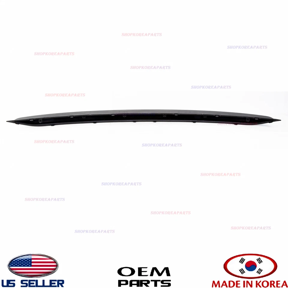 Deflector de parachoques delantero genuino OEM rejilla borde labio inferior 2013-17 Veloster Turbo Foto 4 de 4