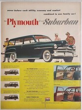 1950 Print Ad The Plymouth Suburban Station Wagon All Metal Made In Detroitmi 1950 Print Ad The Plymouth Suburban Station Wagon All Metal Made In Detroitmi