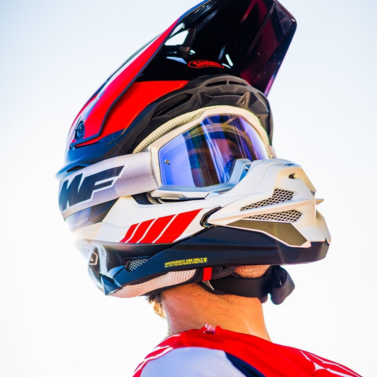 Shoei VFX-WR Jammer TC1 Off-Road Motorcycle Motocross Enduro