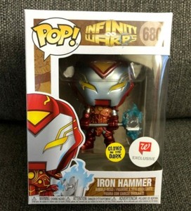 Funko Pop! Infinity Warps IRON HAMMER (GITD) bobble-head Walgreen Exclusive NEW | eBay
