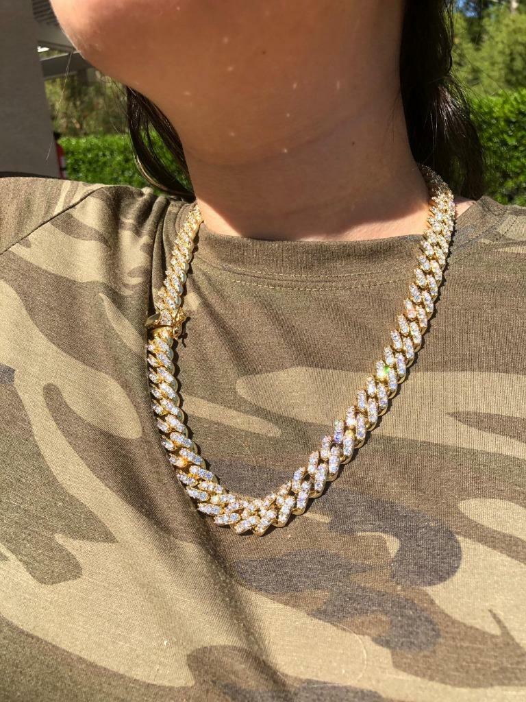 Catena A Maglia Cubana Miami Per Uomo - Foto 4