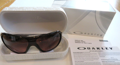 NEW Oakley Underspin Black Amethyst G40 Gradient Lens Womens