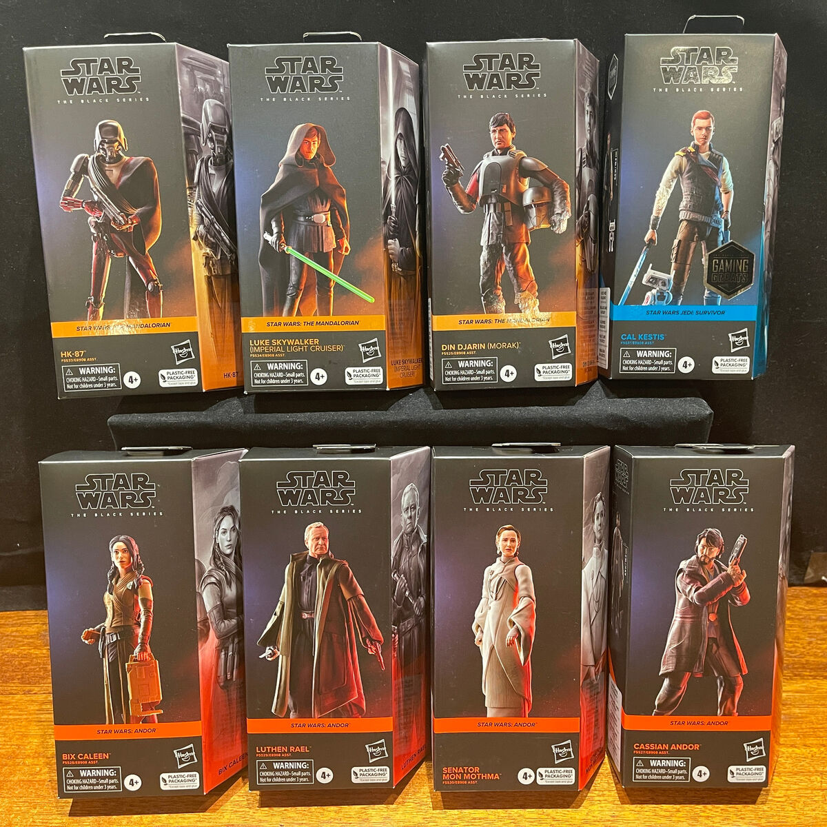 Star Wars The Last Jedi Black Series 6 Action Figure Wave 3 Case