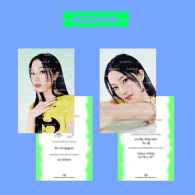 LE SSERAFIM FEARNADA 2024 Official MD Photo Card / Hoodie / Photo