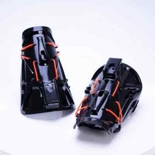 Cool LED Light Black Mechanical Hand Armor Cosplay Wrist Armor Guard Props Gift