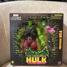 MARVEL LEGENDS INCREDIBLE HULK PROFESSOR HULK 6' ACTION FIGURE BOX SET MISB