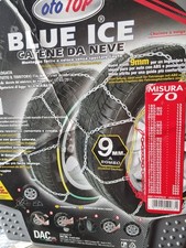 Catene da Neve Oto Top Blue Ice Misura 70 – Come Nuove