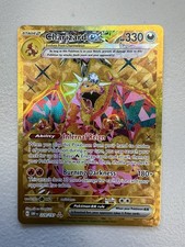 Pokémon TCG Charizard EX Fiamme Ossidiana Carta Holo Oro Iper Rara 228/197