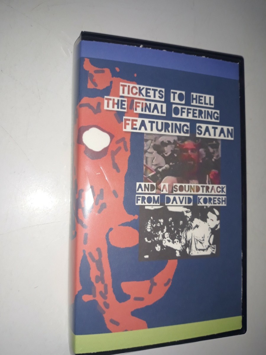 Tickets To Hell Final Offering In A Violent Nature Horror Cult VHS