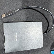 Toshiba USB External Floppy Disk Drive PA3109U-1FDD Vintage Tested