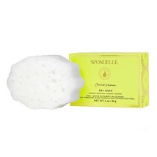 SPONGELL  Coconut Verbena Pedi-Buffer 1 Count Pack of 1 ,