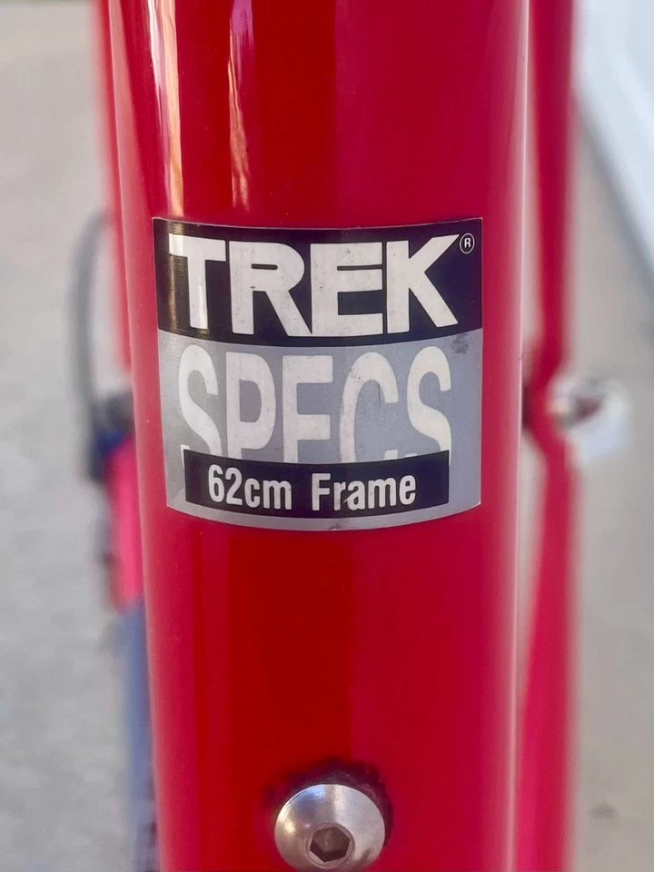 Trek 1400 Made in USA Aluminum 1990's 62cm frame PRISTINE CONDITION - Image 4 of 4