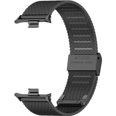 Edelstahl Armband für Xiaomi Redmi Watch 4 5, Band 8Pro 9Pro, schwarz, Ersatz