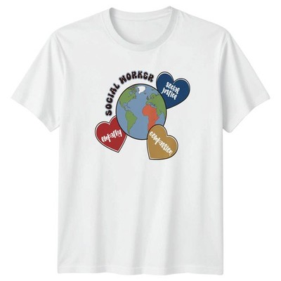 Sozialarbeiter Soziale Gerechtigkeit Empathie T-Shirt Soziale Arbeit Karriere